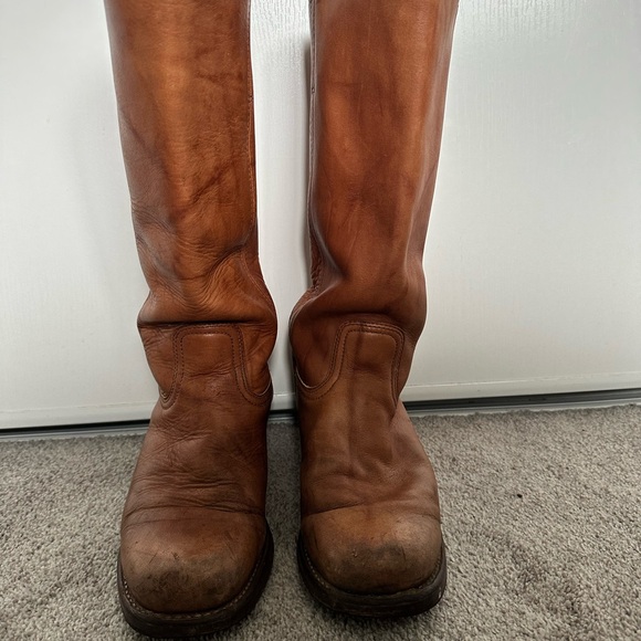 Vintage Frye Campus Boots - Picture 5 of 10